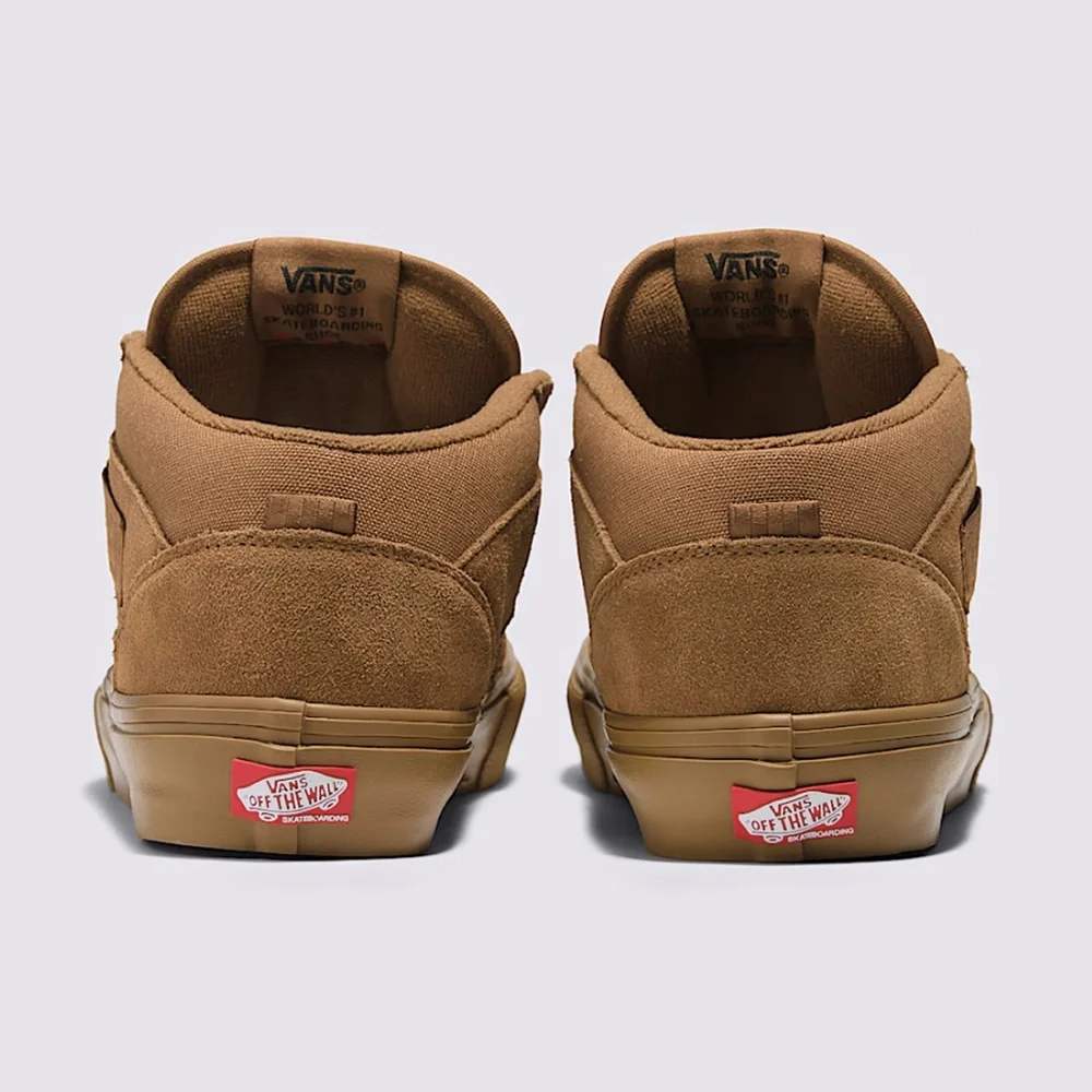 Vans Skate Half Cab Suede Shoe Brown / Gum NWB - Picture 4 of 6